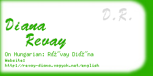 diana revay business card